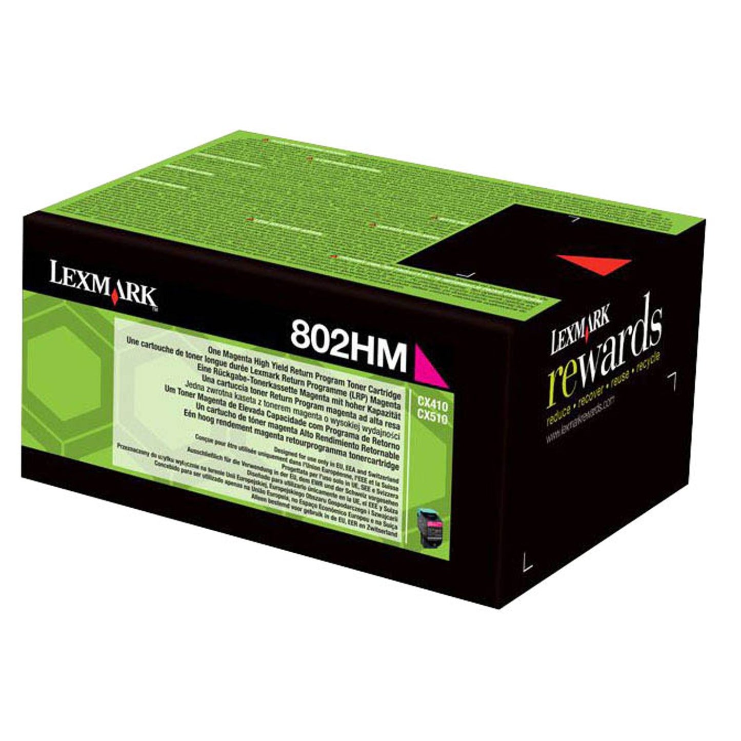Lexmark magenta Toner | 80C2HM0