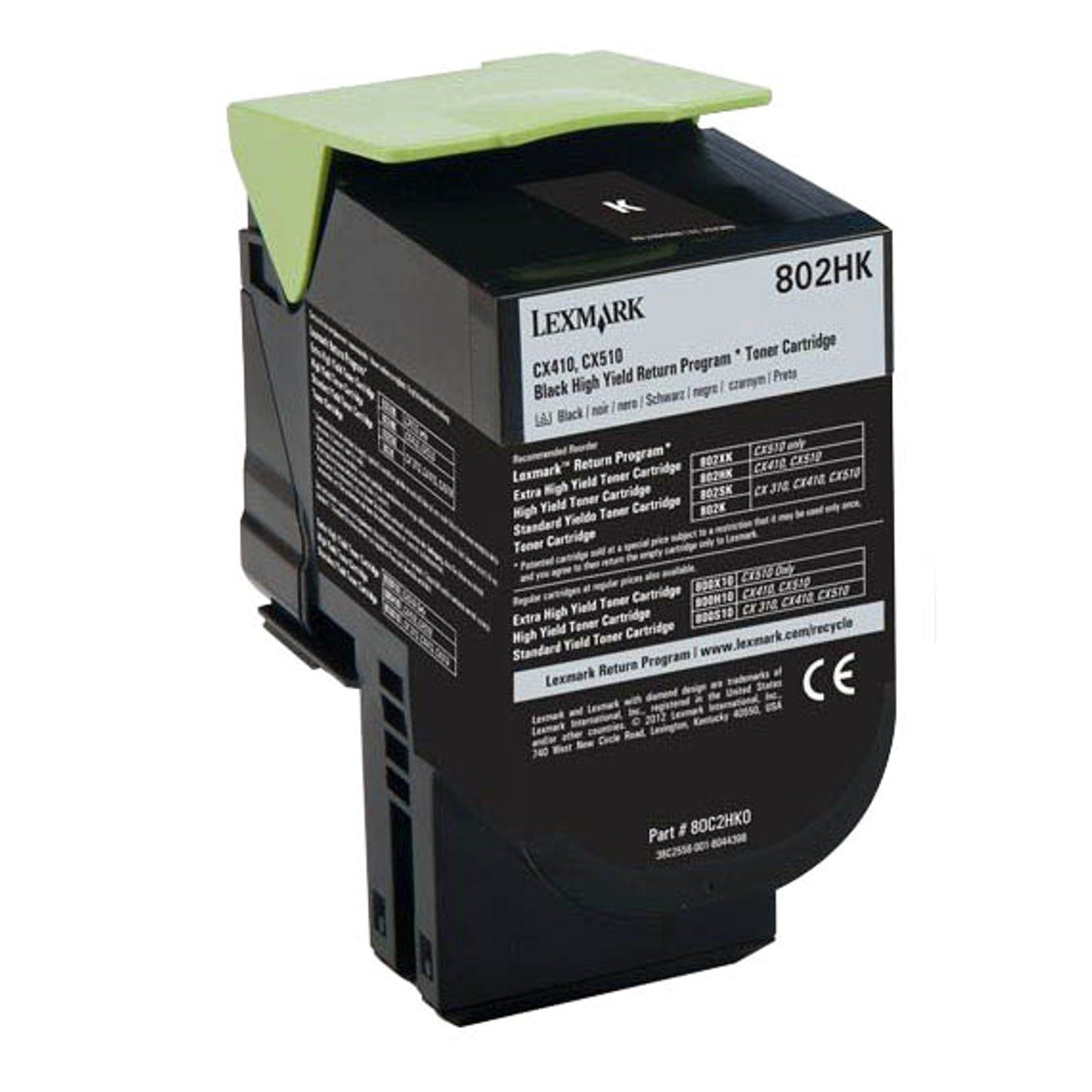Lexmark schwarz Toner | 80C2HK0
