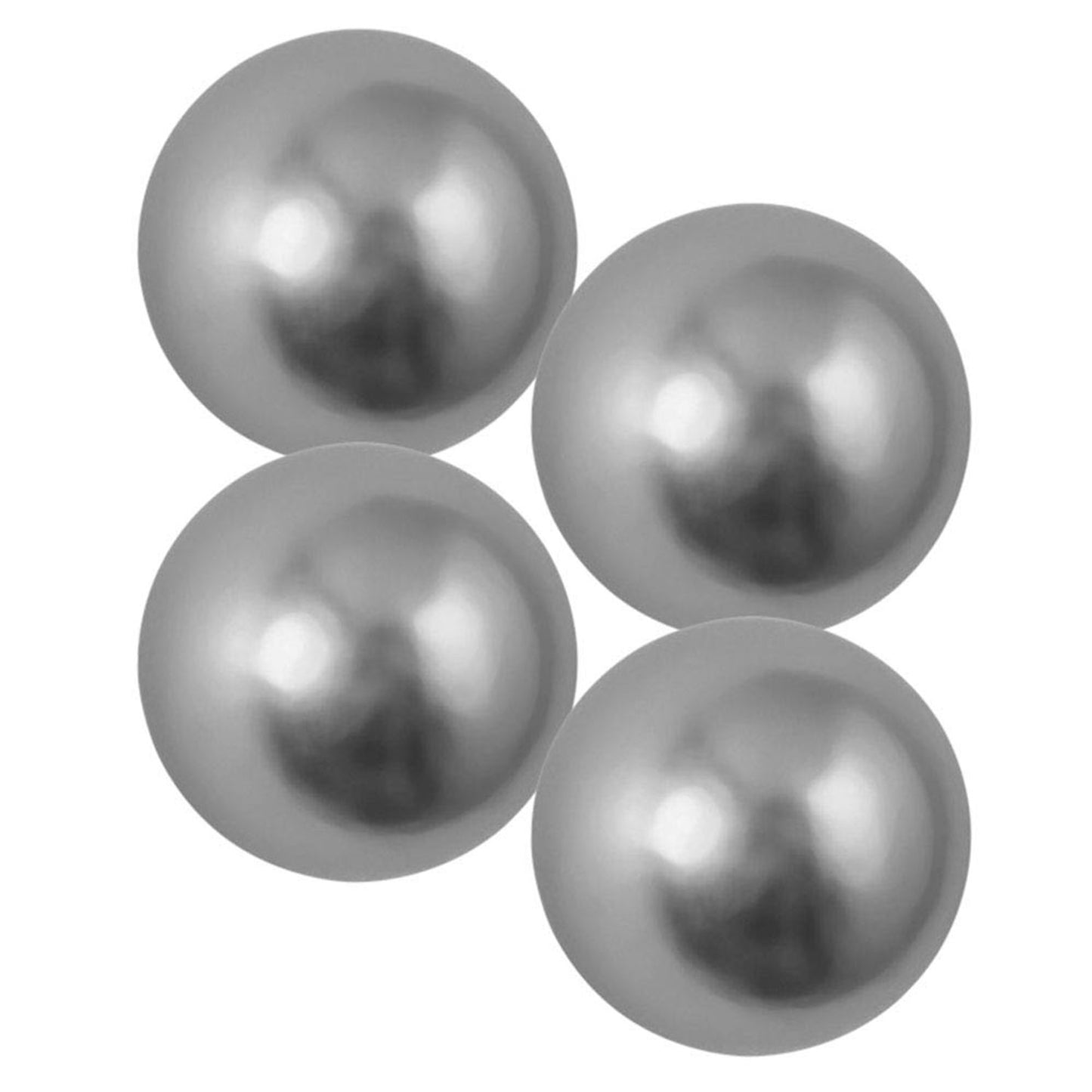 MAUL Kugelmagnete silber, Metall Ø 1,5 cm | 6167696 | 1 Pack = 4 St.