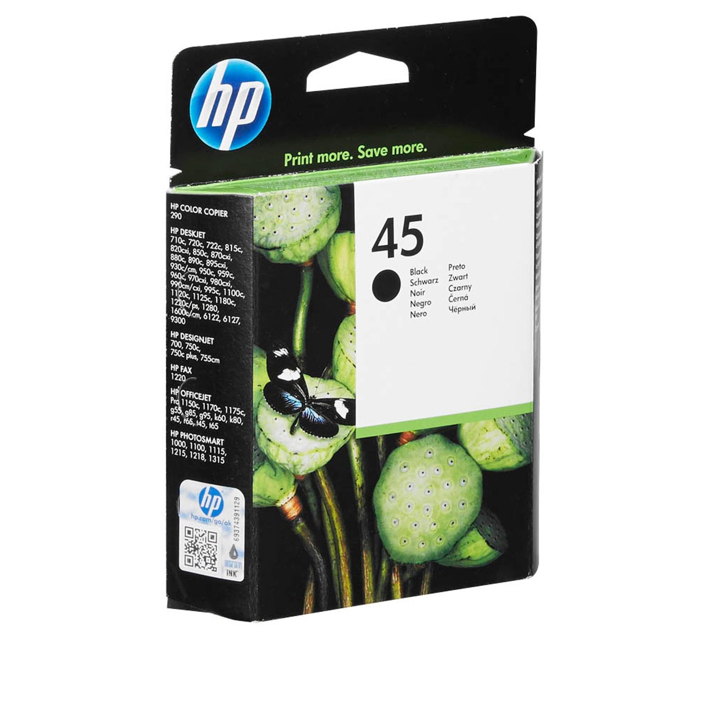 HP 45 () schwarz Druckerpatrone | 51645AE