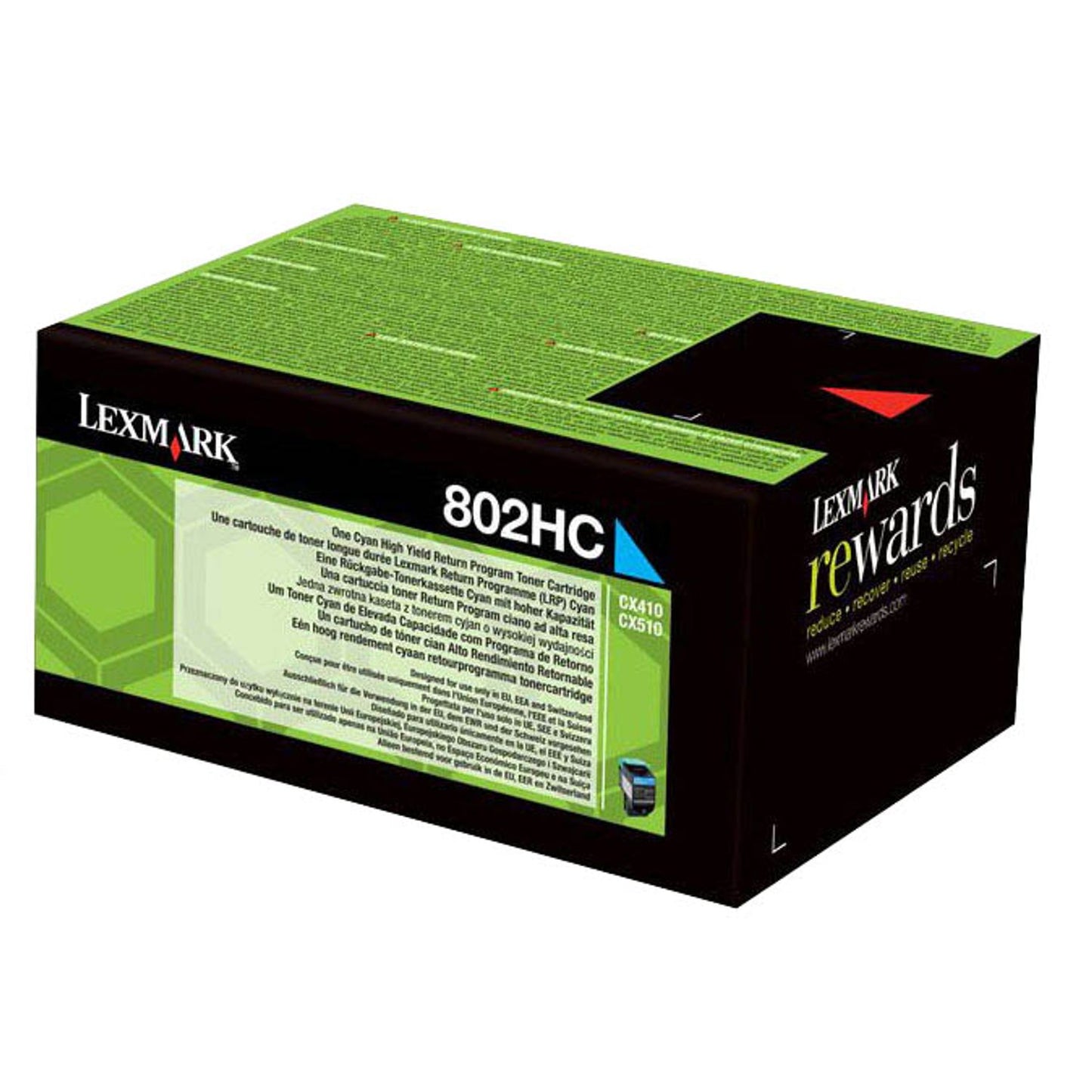 Lexmark cyan Toner | 80C2HC0