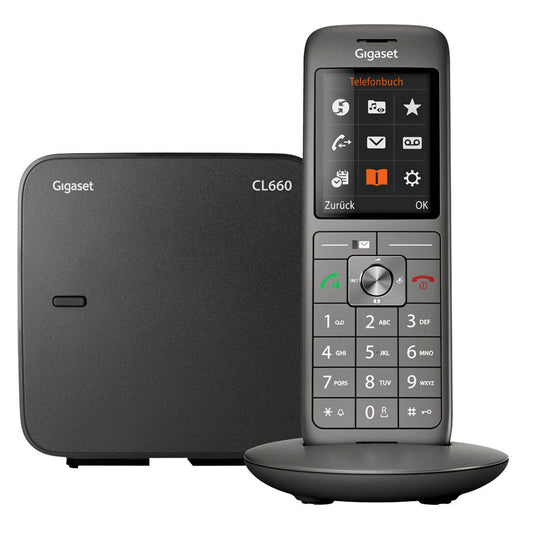 Gigaset CL660 Schnurloses Telefon anthrazit schwarz | S30852-H2804-B101