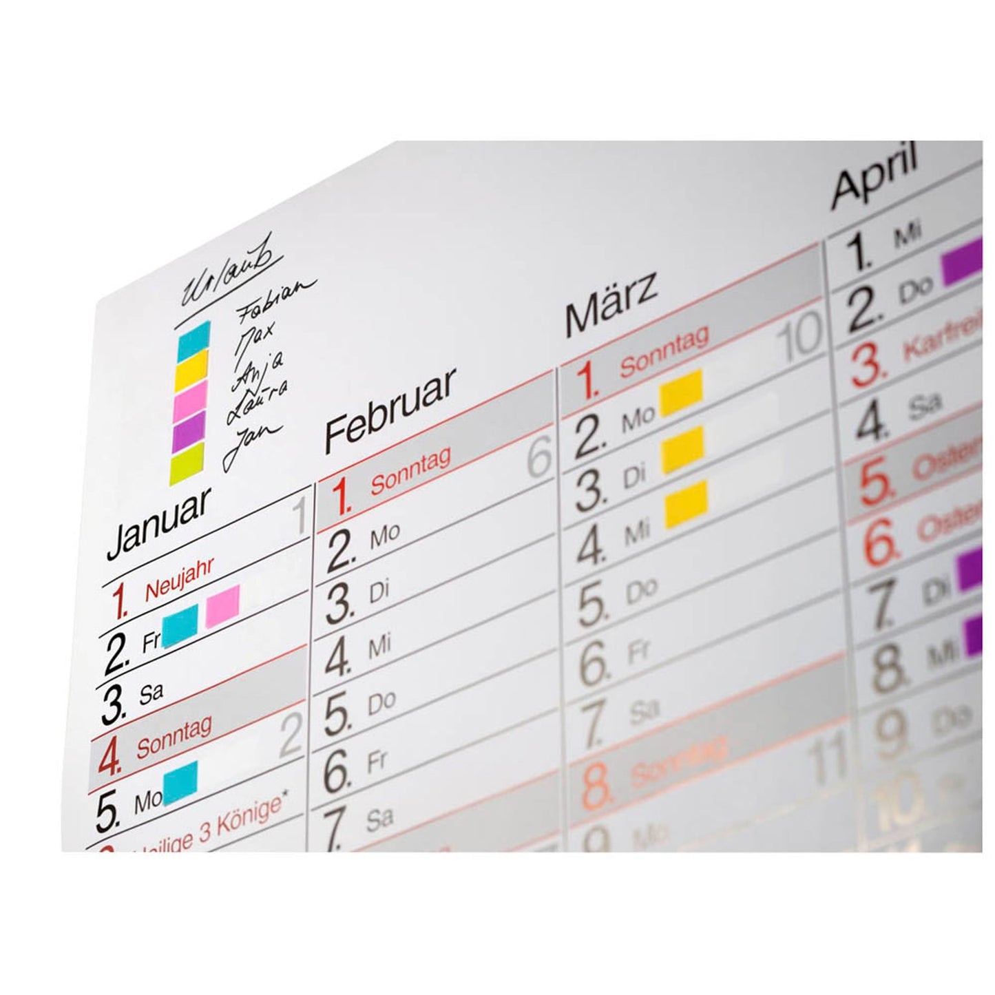 Post-it® Mini Haftmarker farbsortiert 5x 20 Streifen | 683HF5 | 1 Pack = 5x 20 Streifen