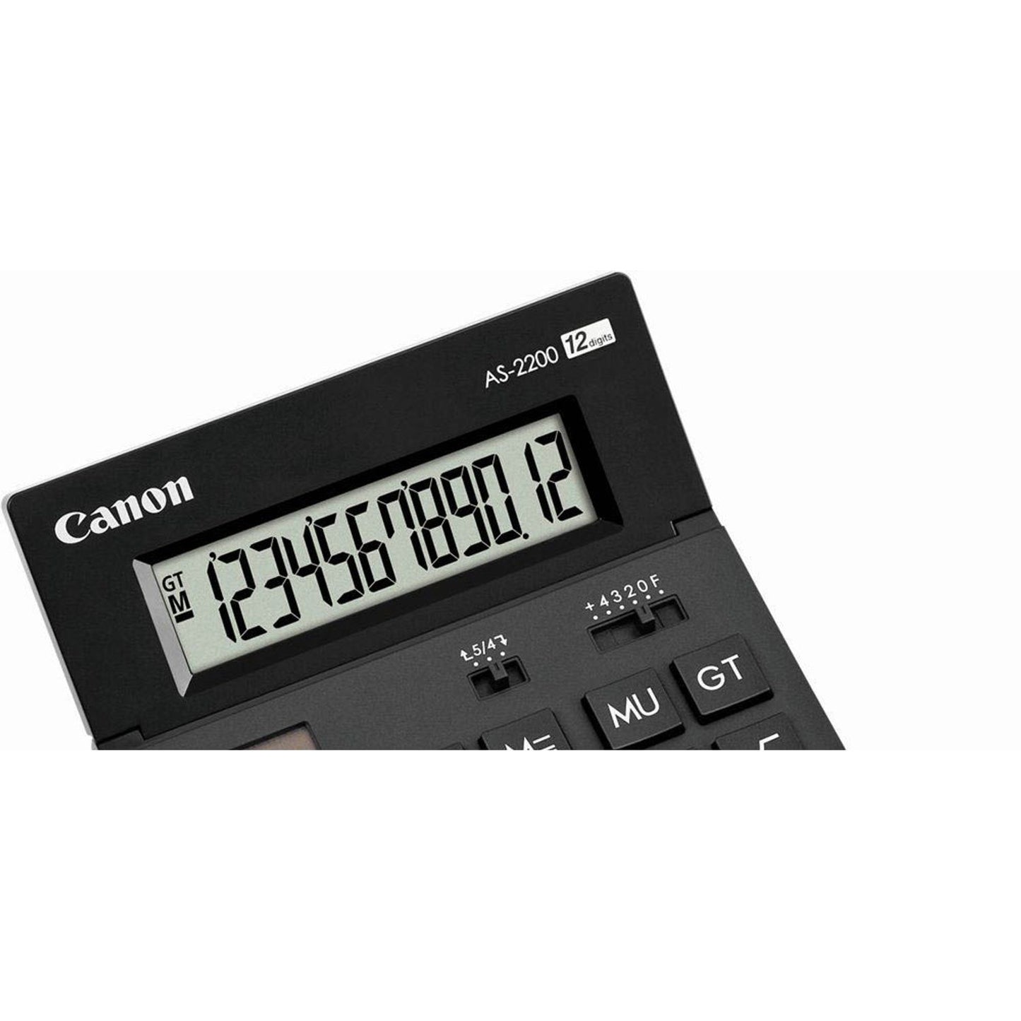 Canon AS-2200 Tischrechner schwarz | 4584B001AB
