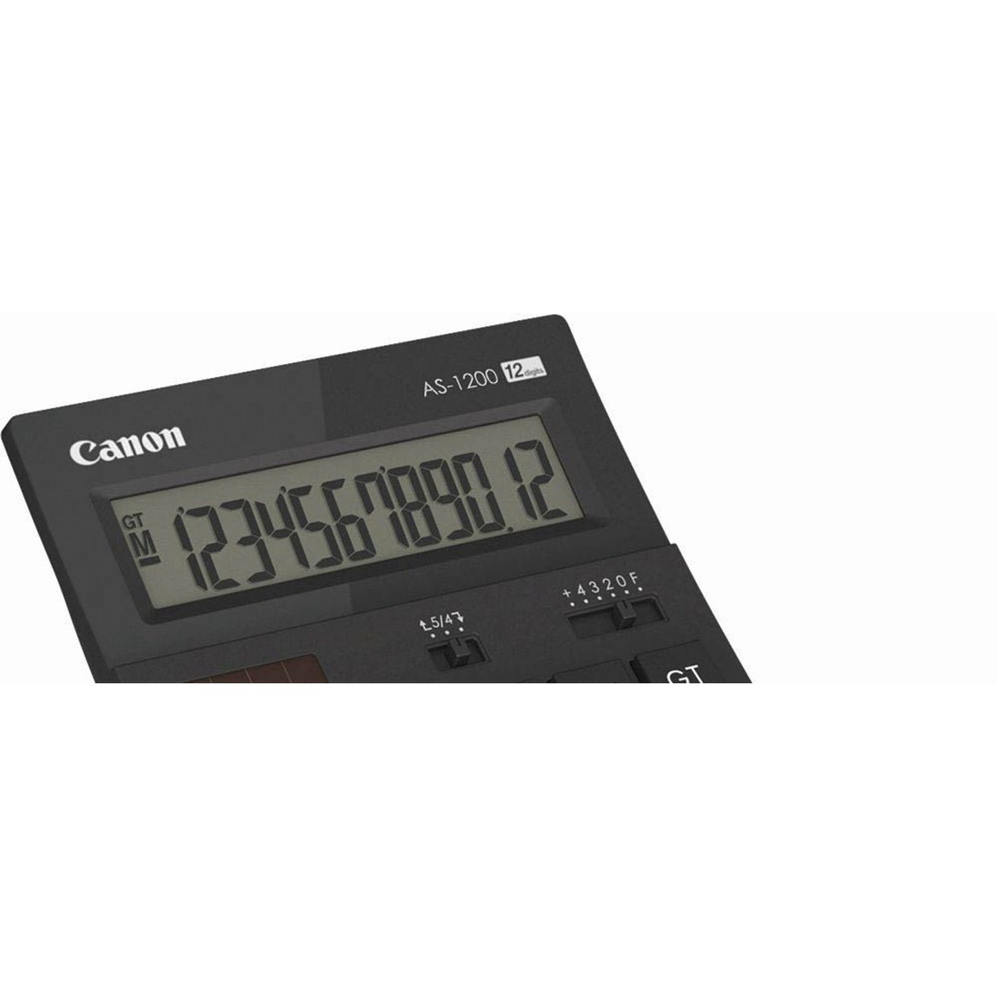 Canon AS-1200 Tischrechner schwarz | 4599B001AB