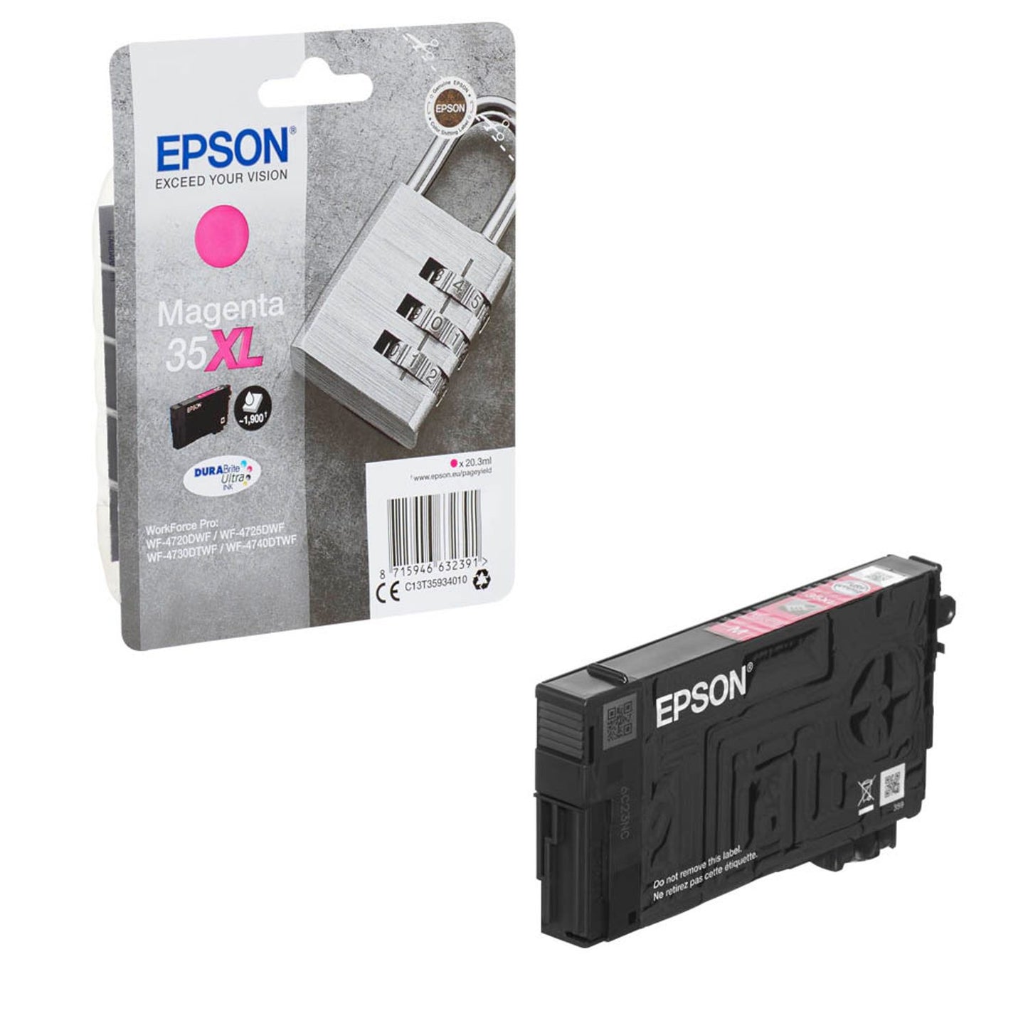 EPSON 35XL / T3593XL magenta Druckerpatrone | C13T35934010