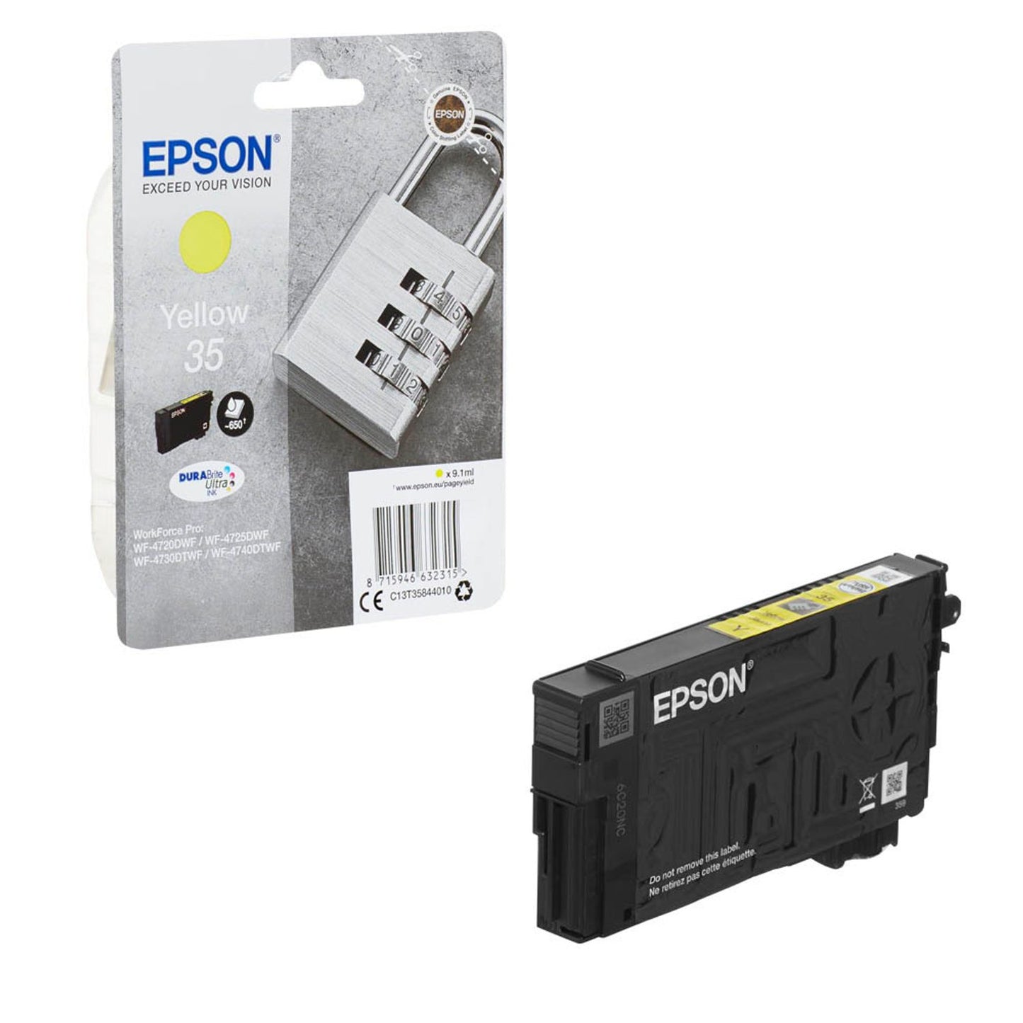 EPSON 35 / T3584 gelb Druckerpatrone | C13T35844010