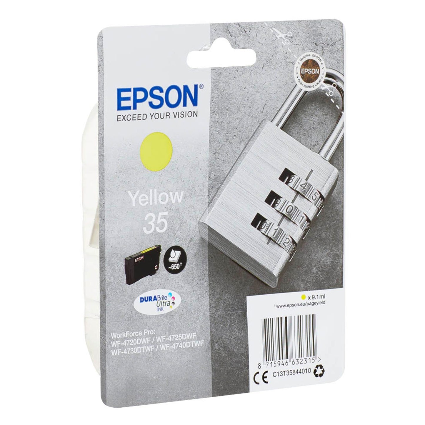 EPSON 35 / T3584 gelb Druckerpatrone | C13T35844010