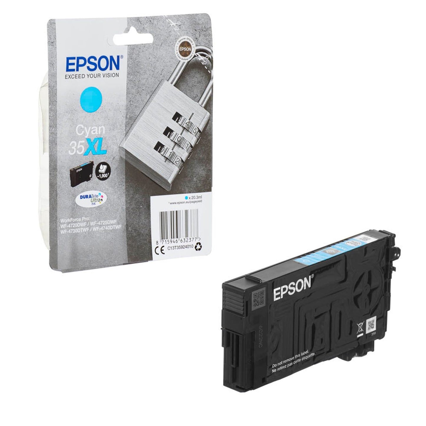 EPSON 35XL / T3592 XL cyan Druckerpatrone | C13T35924010