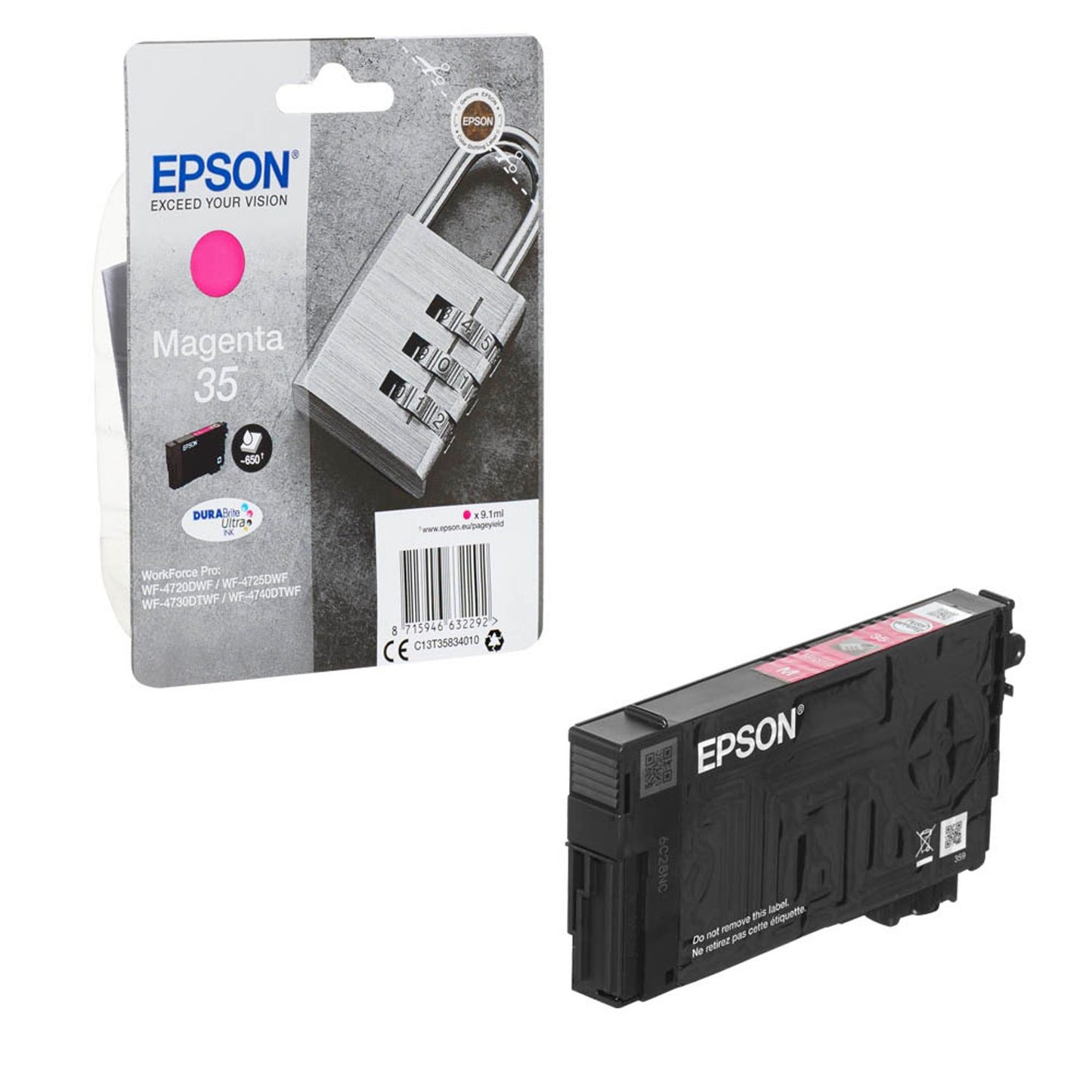 EPSON 35 / T3583 magenta Druckerpatrone | C13T35834010