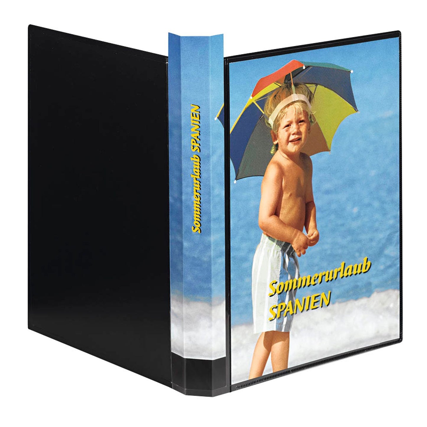 FolderSys Sichtbuch DIN A4, 10 Hüllen schwarz | 25011-30