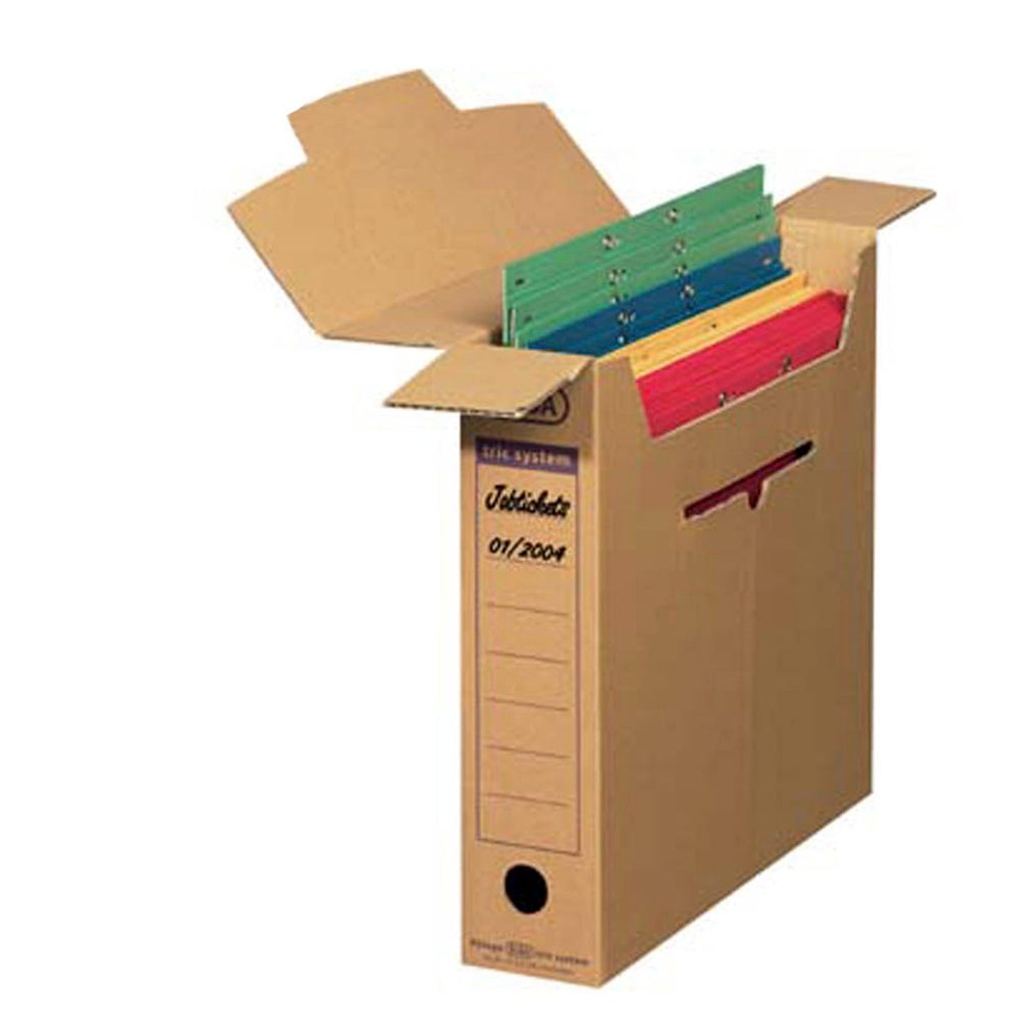 ELBA Archivboxen tric system braun