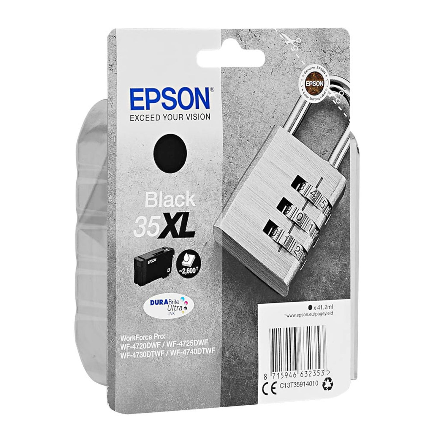 EPSON 35XL / T3591XL schwarz Druckerpatrone | C13T35914010