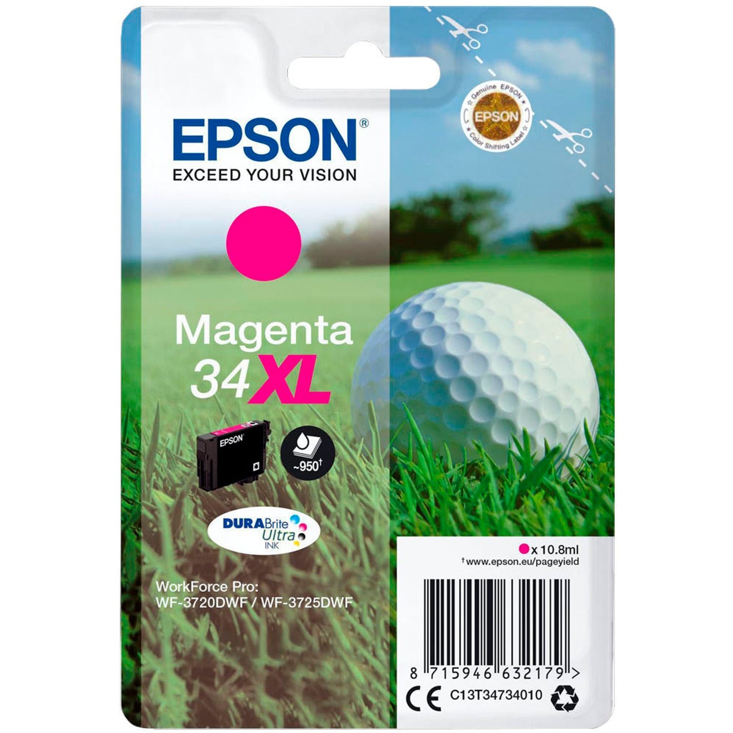 EPSON 34XL / T3473XL magenta Druckerpatrone | C13T34734010