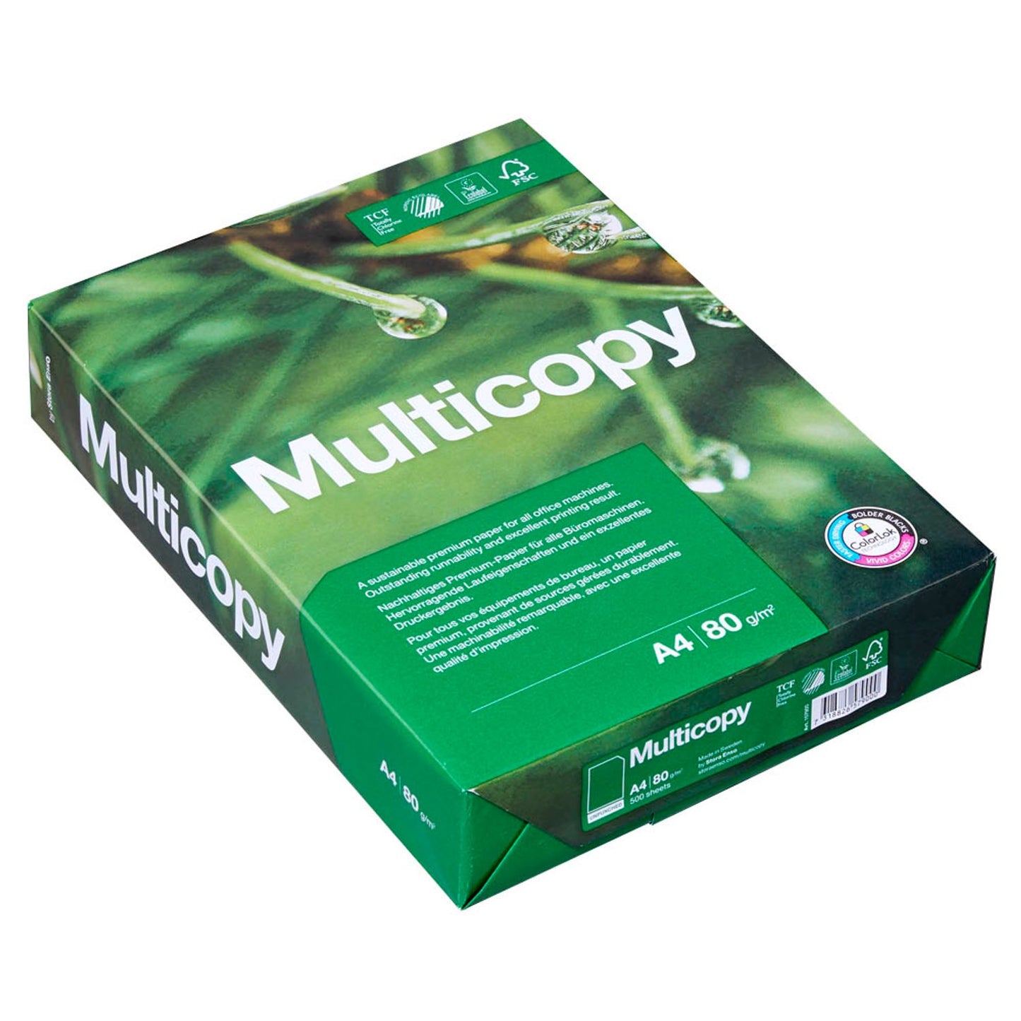Multicopy Kopierpapier ORIGINAL DIN A4 80 g/qm | 88127521 | 1 Pack = 500 Blatt