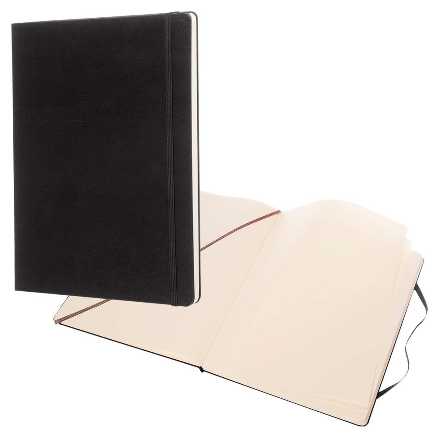 MOLESKINE Notizbuch Classic Collection fester Einband ca. DIN A4, schwarz Hardcover 192 Seiten