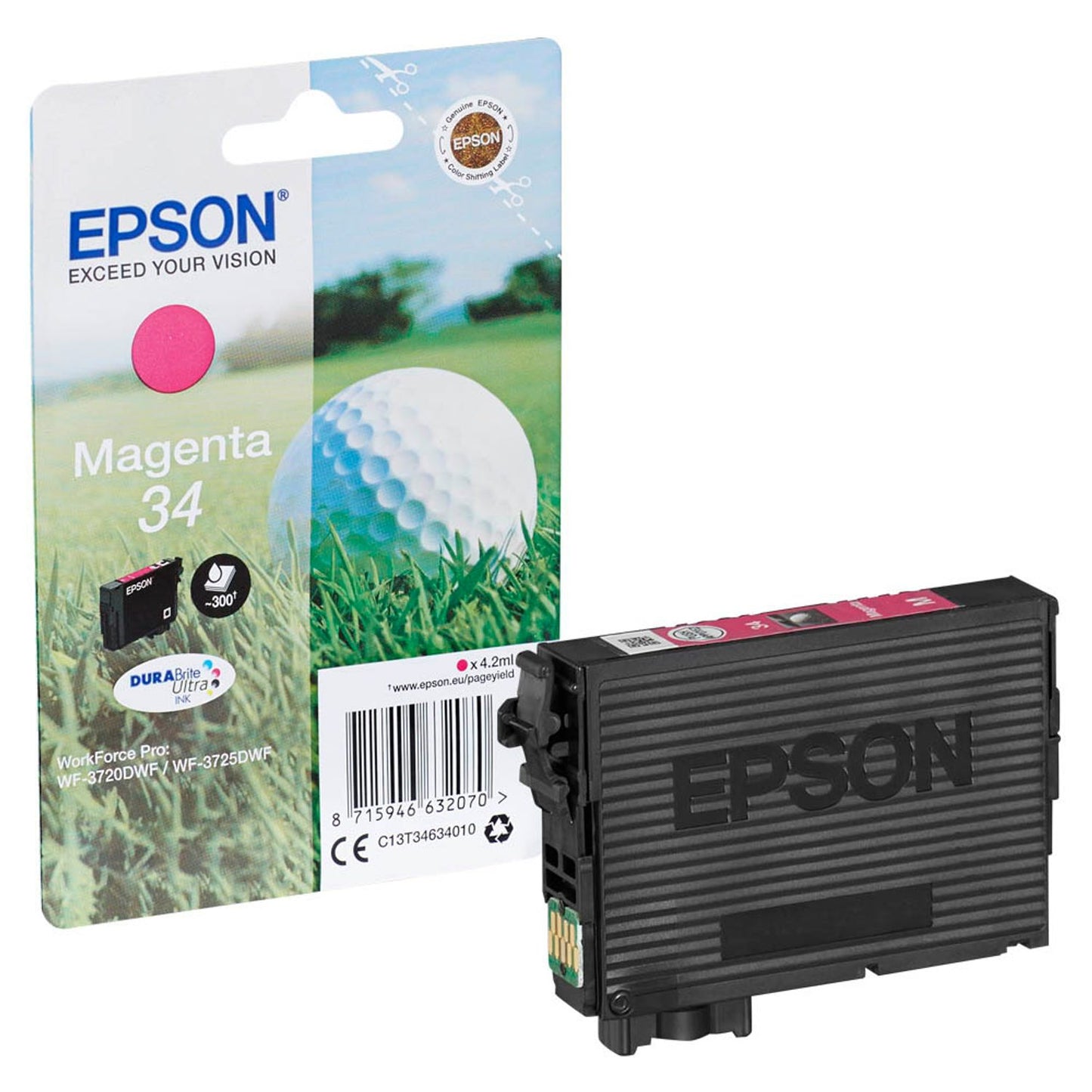 EPSON 34 / T3463 magenta Druckerpatrone | C13T34634010