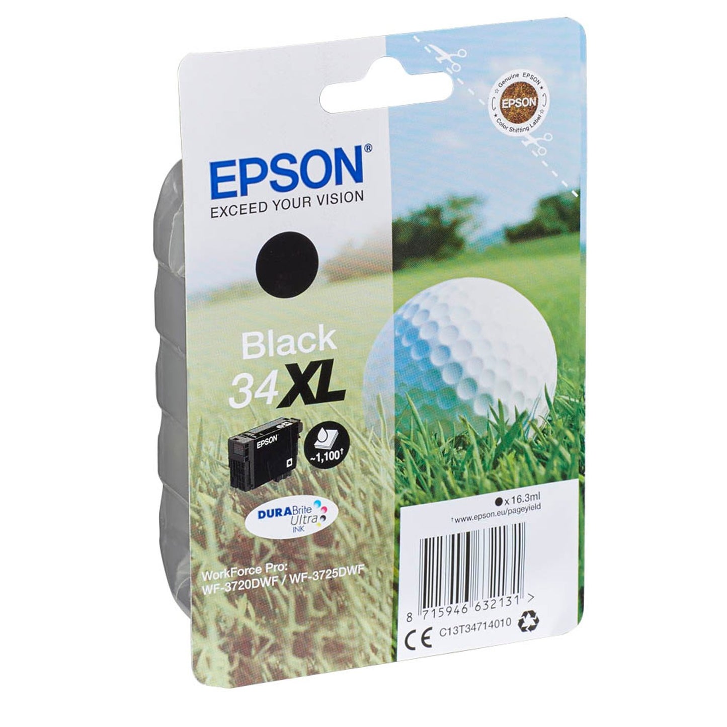 EPSON 34XL / T3471XL schwarz Druckerpatrone | C13T34714010
