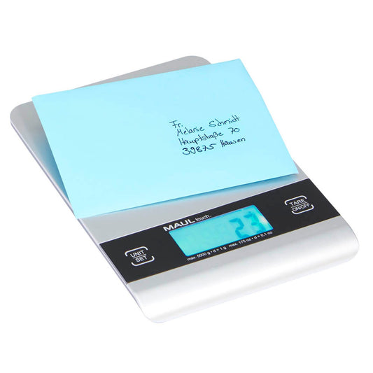 MAUL Briefwaage touch silber für max. 5,0 kg | 1635095