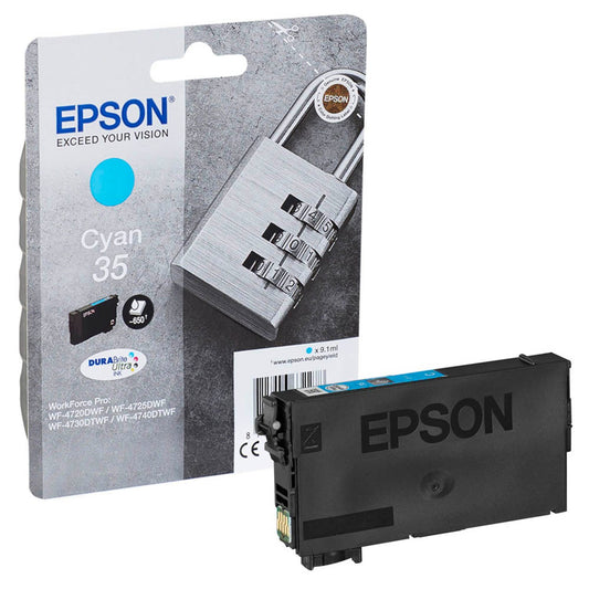 EPSON 35 / T3582 cyan Druckerpatrone | C13T35824010