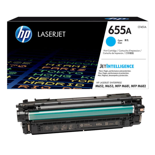 HP 655A () cyan Tonerkartusche | CF451A