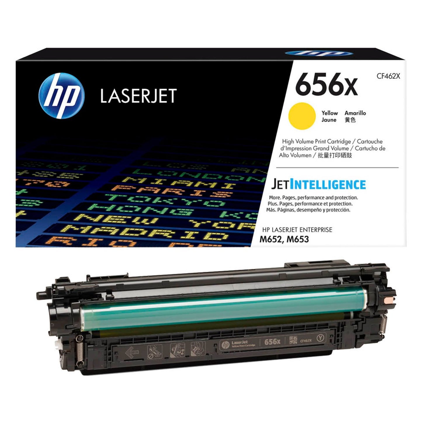 HP 656X () gelb Tonerkartusche | CF462X