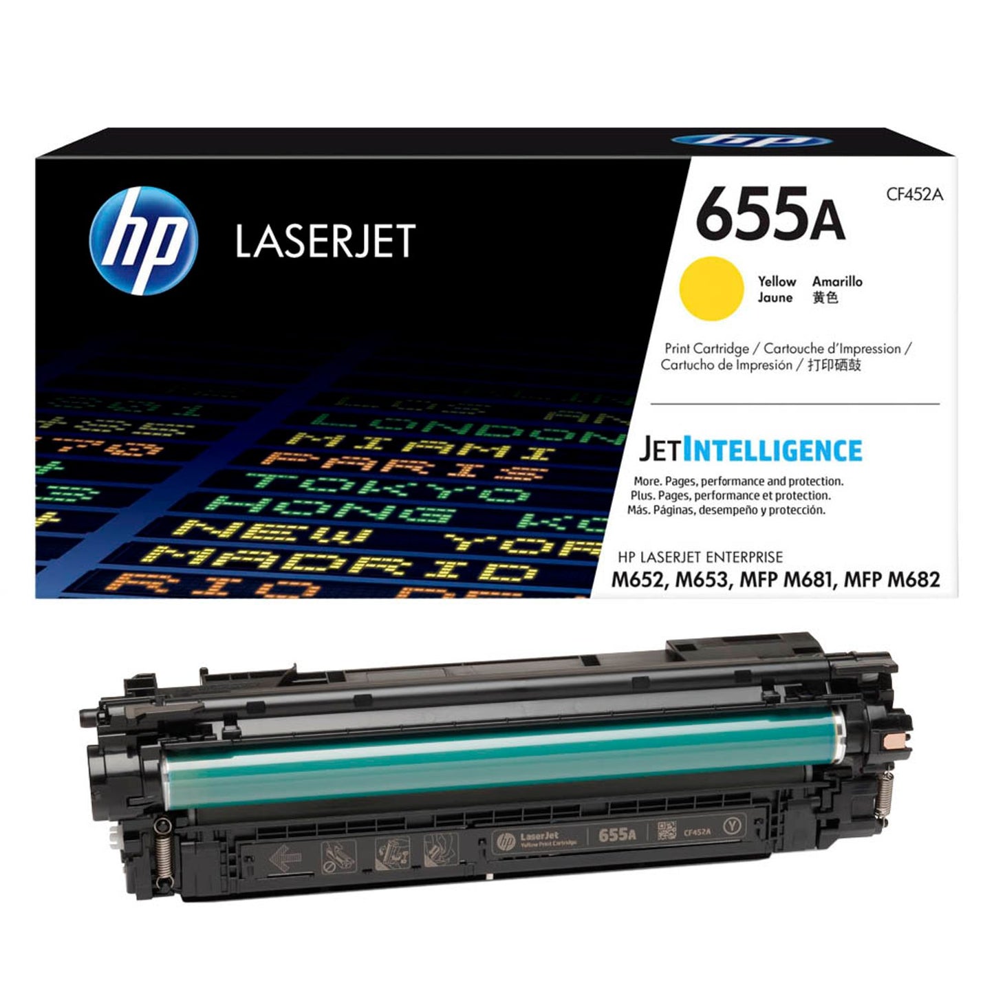 HP 655A () gelb Tonerkartusche | CF452A