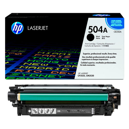 HP 504A () schwarz Tonerkartusche | CE250A
