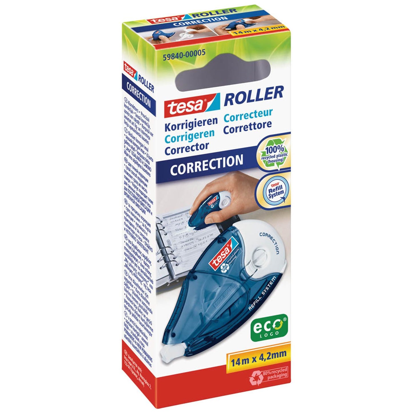 tesa Korrekturroller 4,2 mm | 59840-00005-05