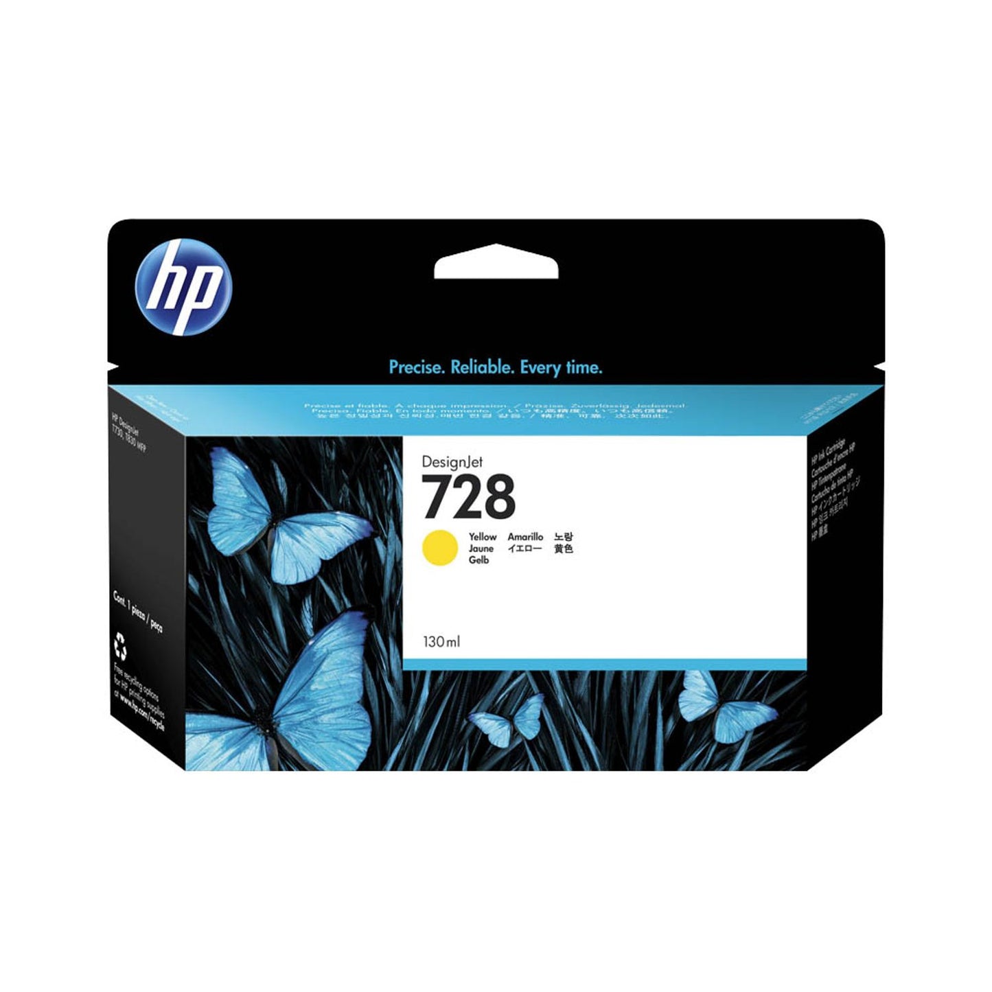 HP 728 () gelb Druckerpatrone | F9J65A