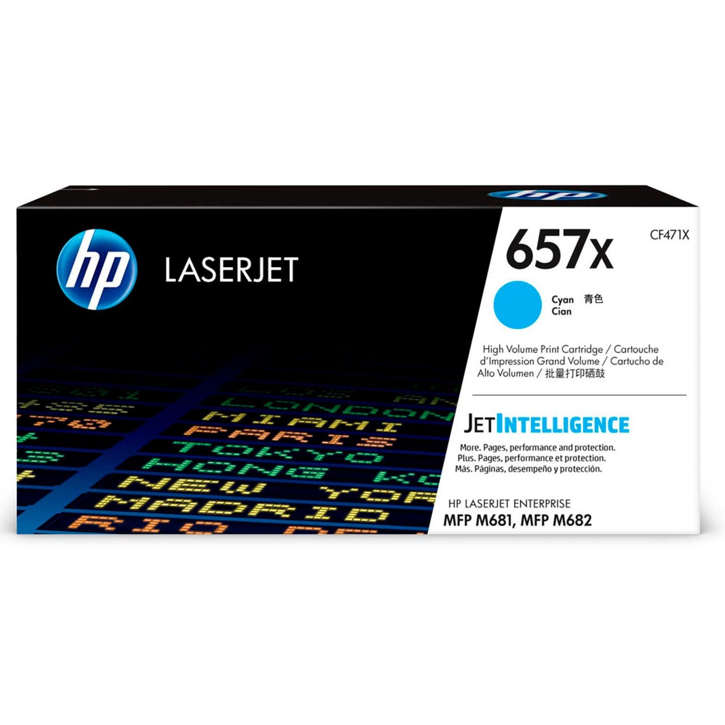 HP 657X () cyan Tonerkartusche | CF471X