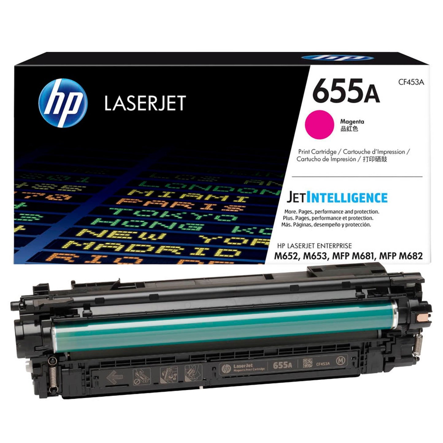HP 655A () magenta Tonerkartusche | CF453A