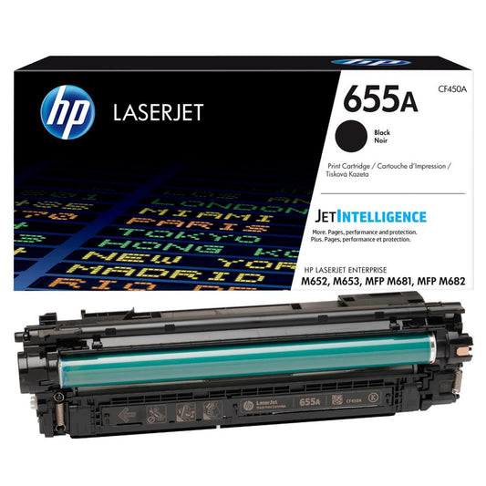 HP 655A () schwarz Tonerkartusche | CF450A