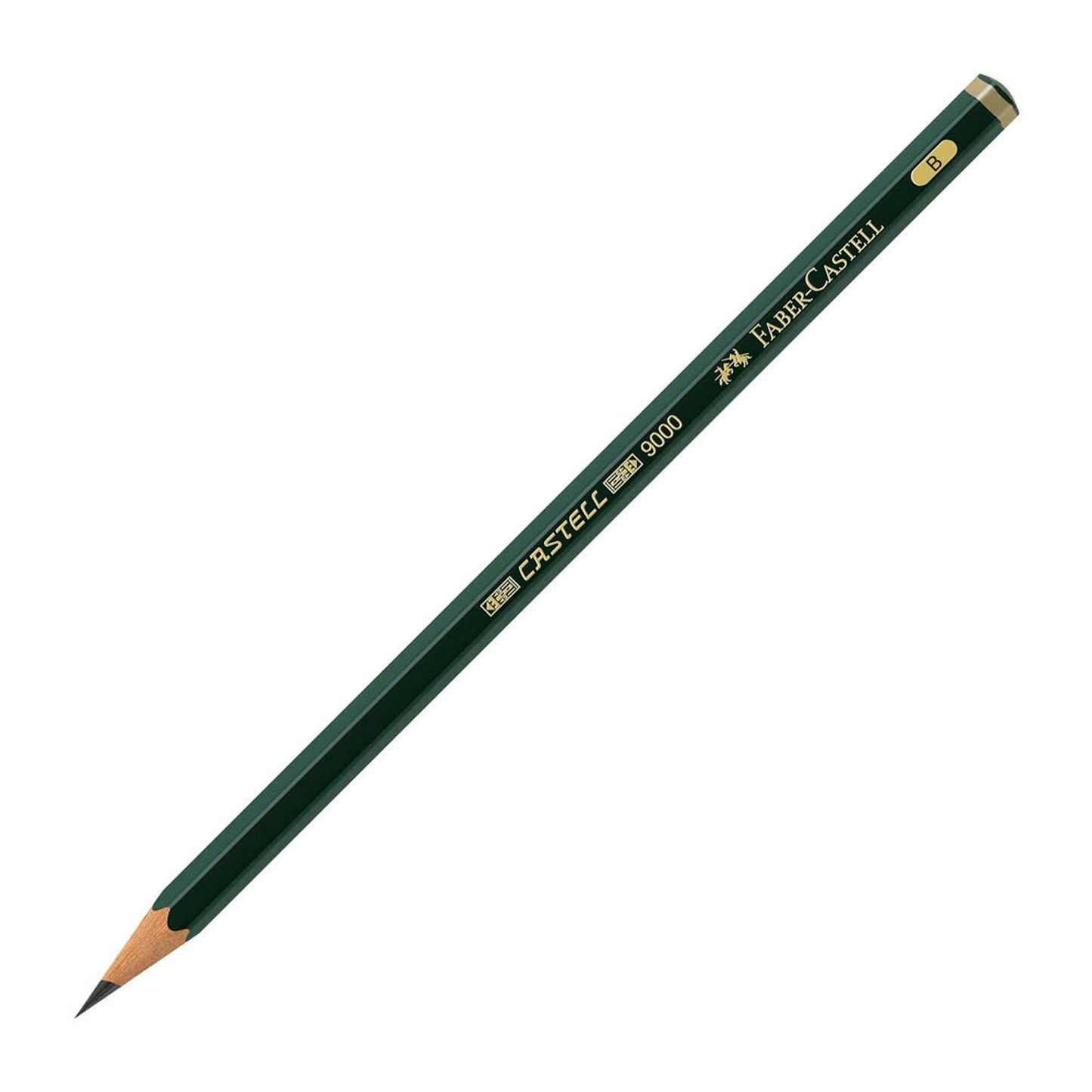 FABER-CASTELL 9000 Bleistifte grün, 12 St.