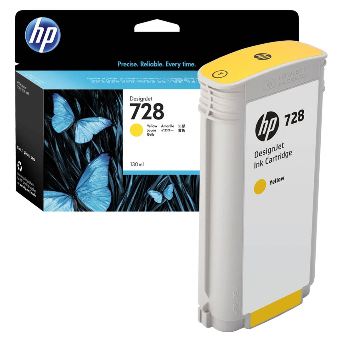 HP 728 () gelb Druckerpatrone | F9J65A