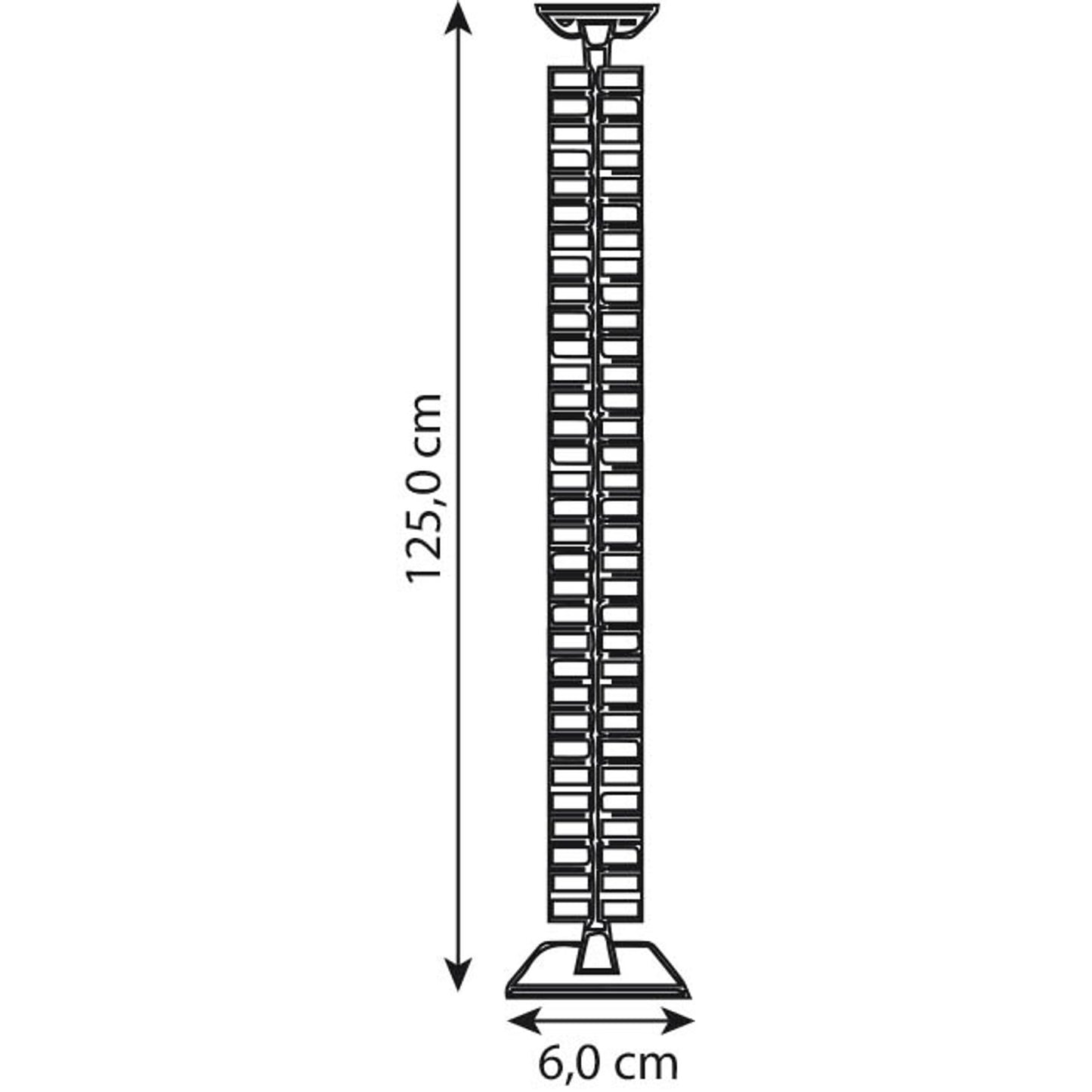 Kerkmann Move Kabeldurchführung 125,0 cm silber | 11300014