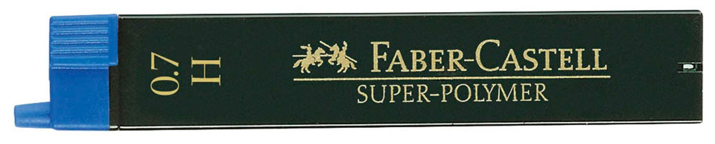 FABER-CASTELL SUPER-POLYMER Feinminen-Bleistiftminen schwarz mm,  St.