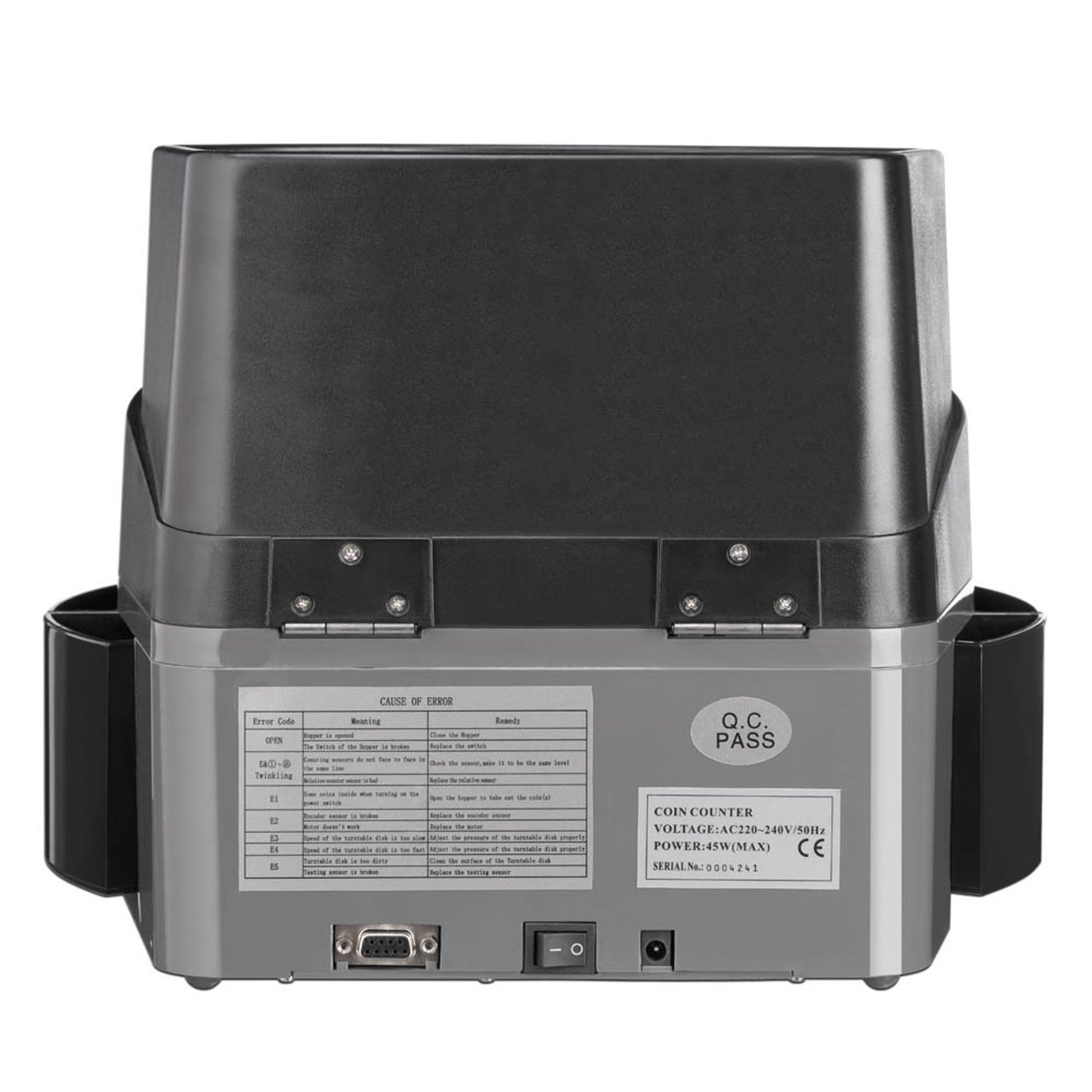 ratiotec Münzzähl- und Sortiermaschine CS 250 | 946344