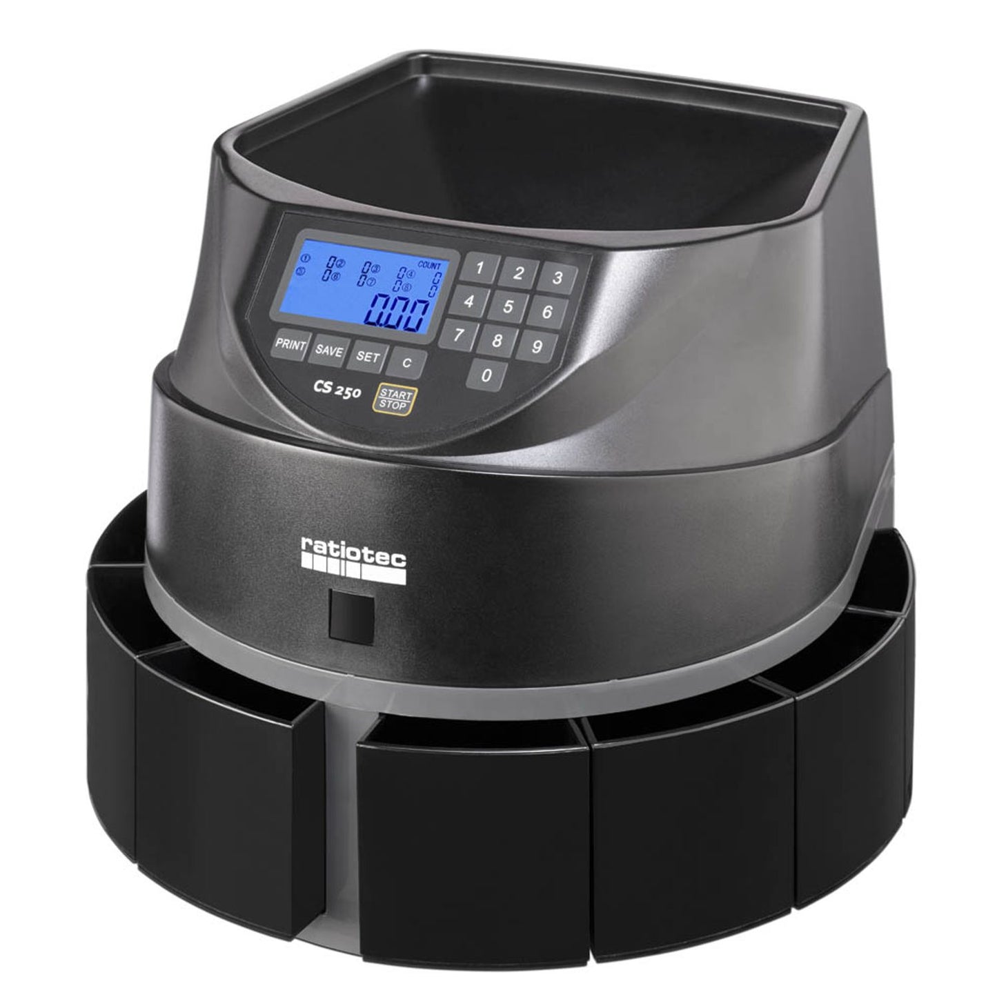 ratiotec Münzzähl- und Sortiermaschine CS 250 | 946344