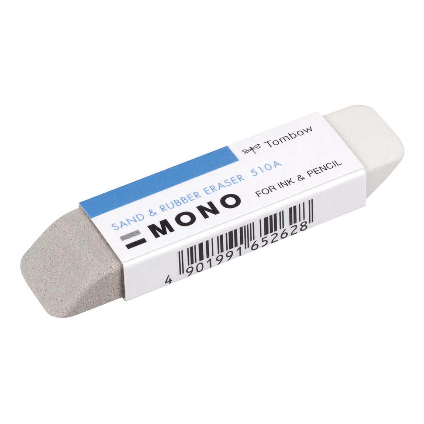 Tombow Radiergummi MONO SAND & RUBBER ERASER weiß, grau | ES-510B