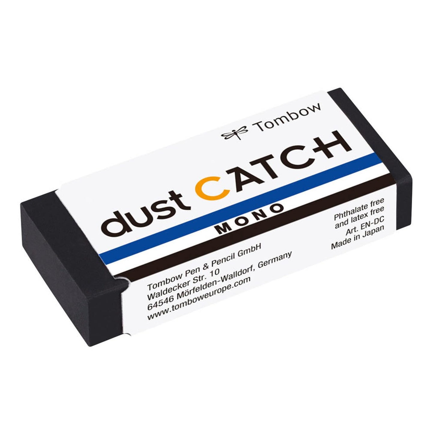 Tombow Radiergummi MONO dust CATCH schwarz | EN-DC
