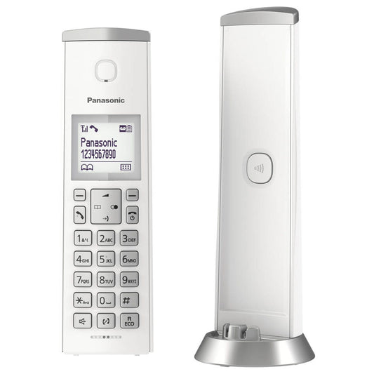 Panasonic Schnurloses Telefon mit Anrufbeantworter weiß | KX-TGK220GW