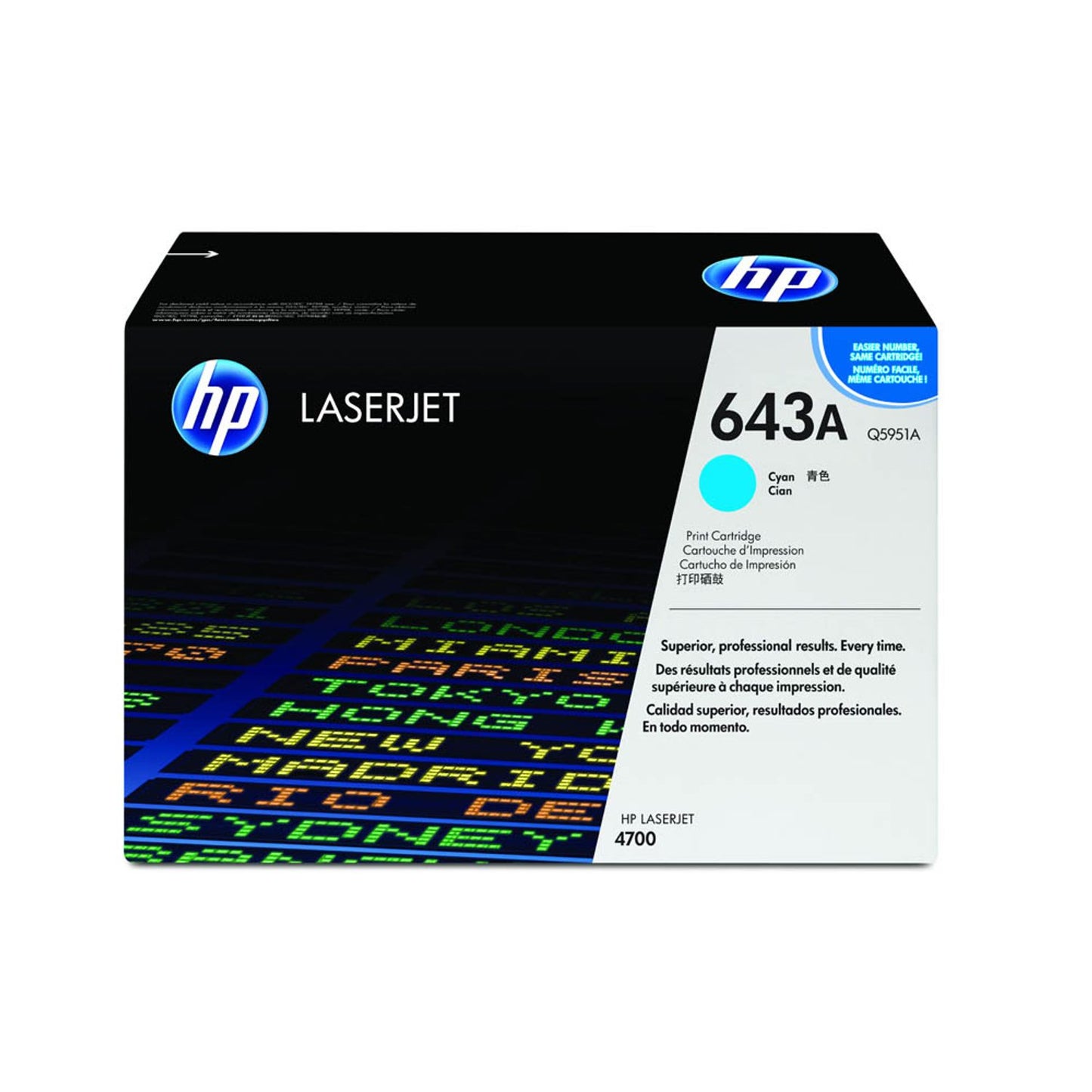 HP 643A () cyan Tonerkartusche | Q5951A
