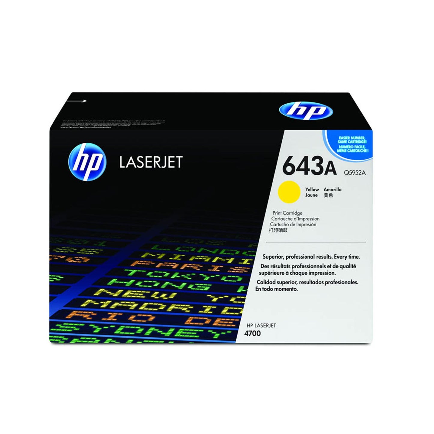 HP 643A () gelb Tonerkartusche | Q5952A