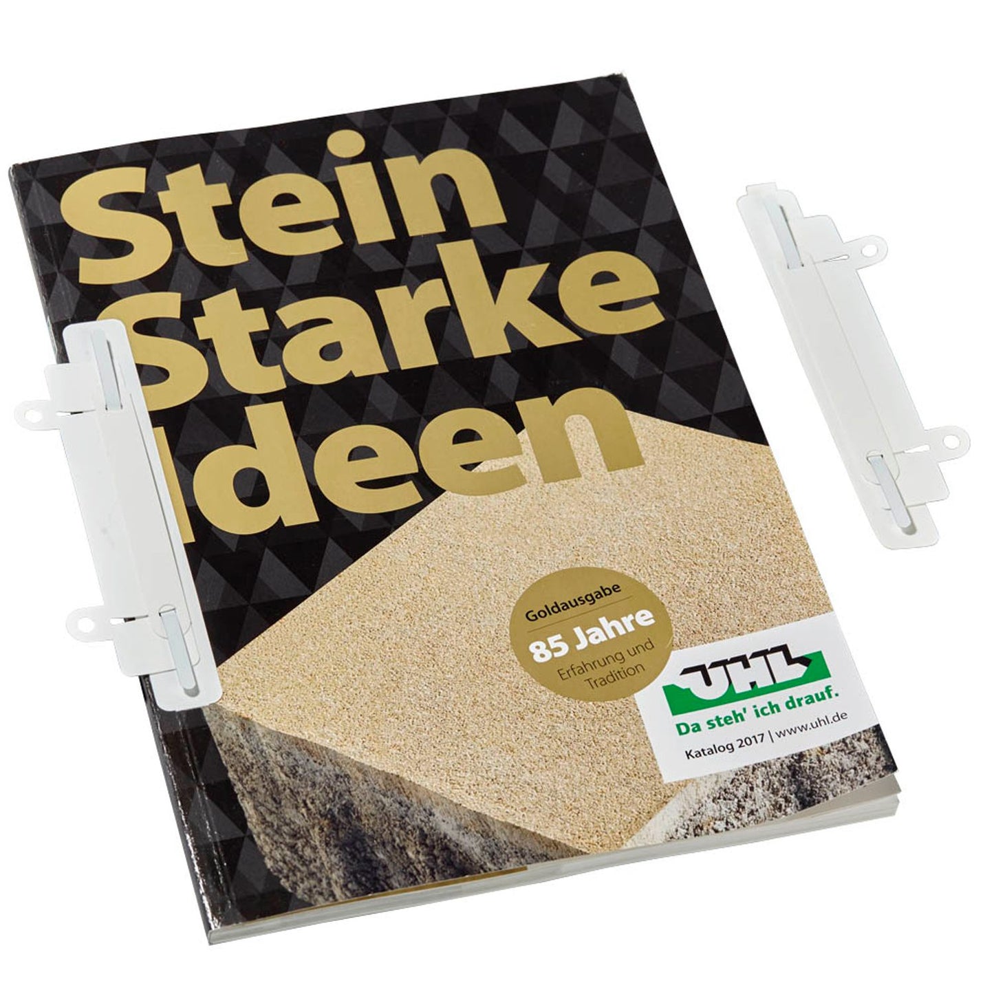 VELOFLEX Heftstreifen, selbstklebend weiß Kunststoff | 2803010 | 1 Pack = 10 St.