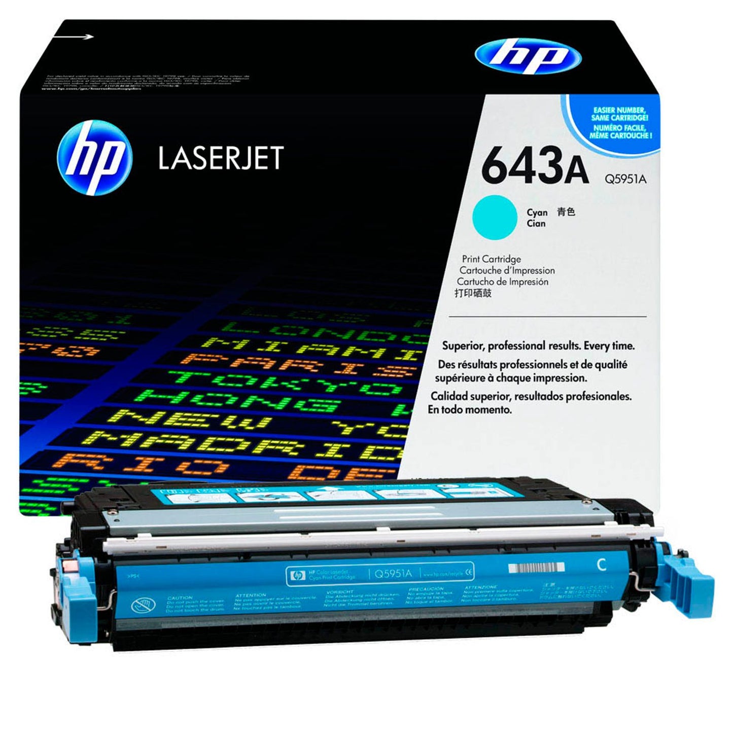 HP 643A () cyan Tonerkartusche | Q5951A