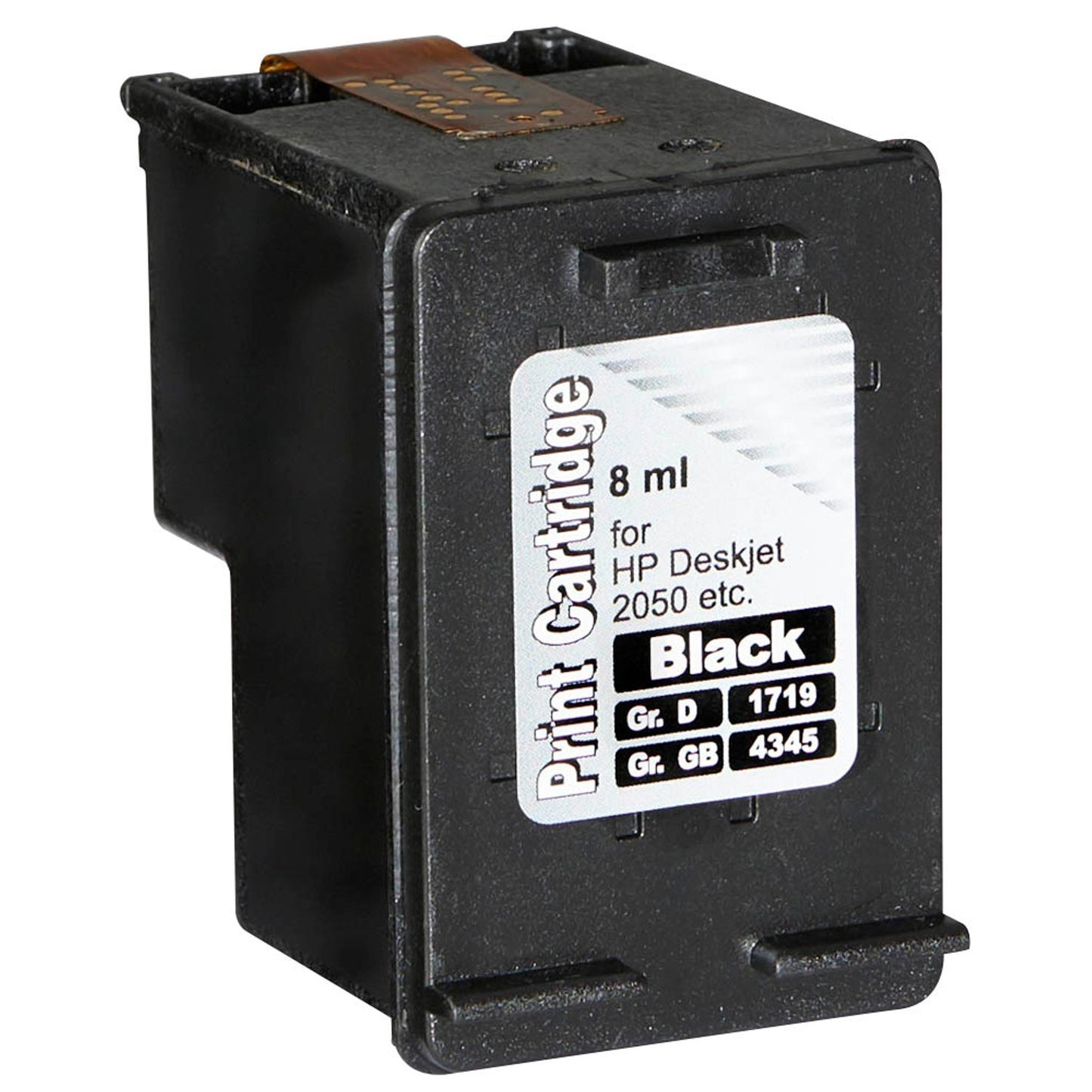 KMP H75 schwarz Druckerpatrone kompatibel zu HP 301XL (CH563EE) | 1719,4001