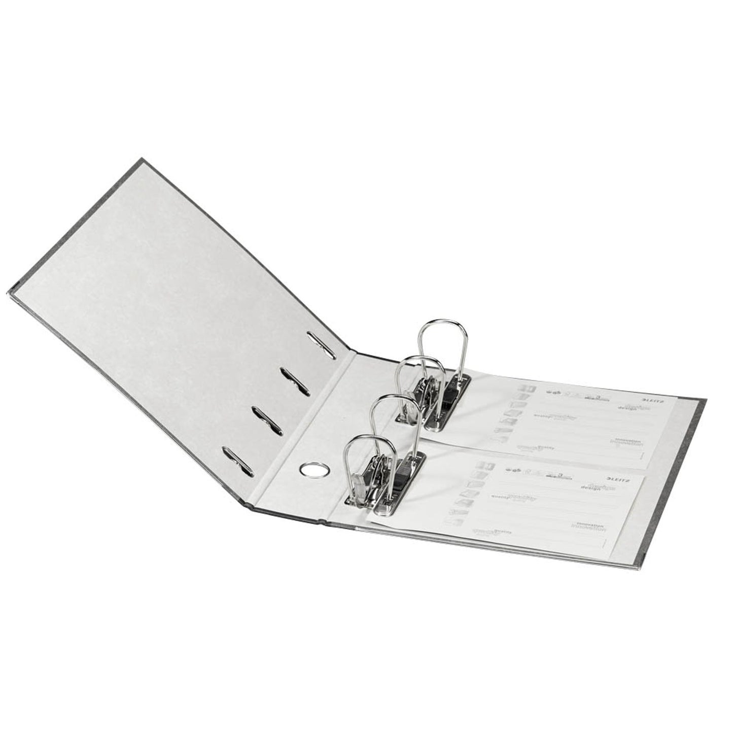 LEITZ 1092 Doppelordner schwarz Karton 7,5 cm | 10920000