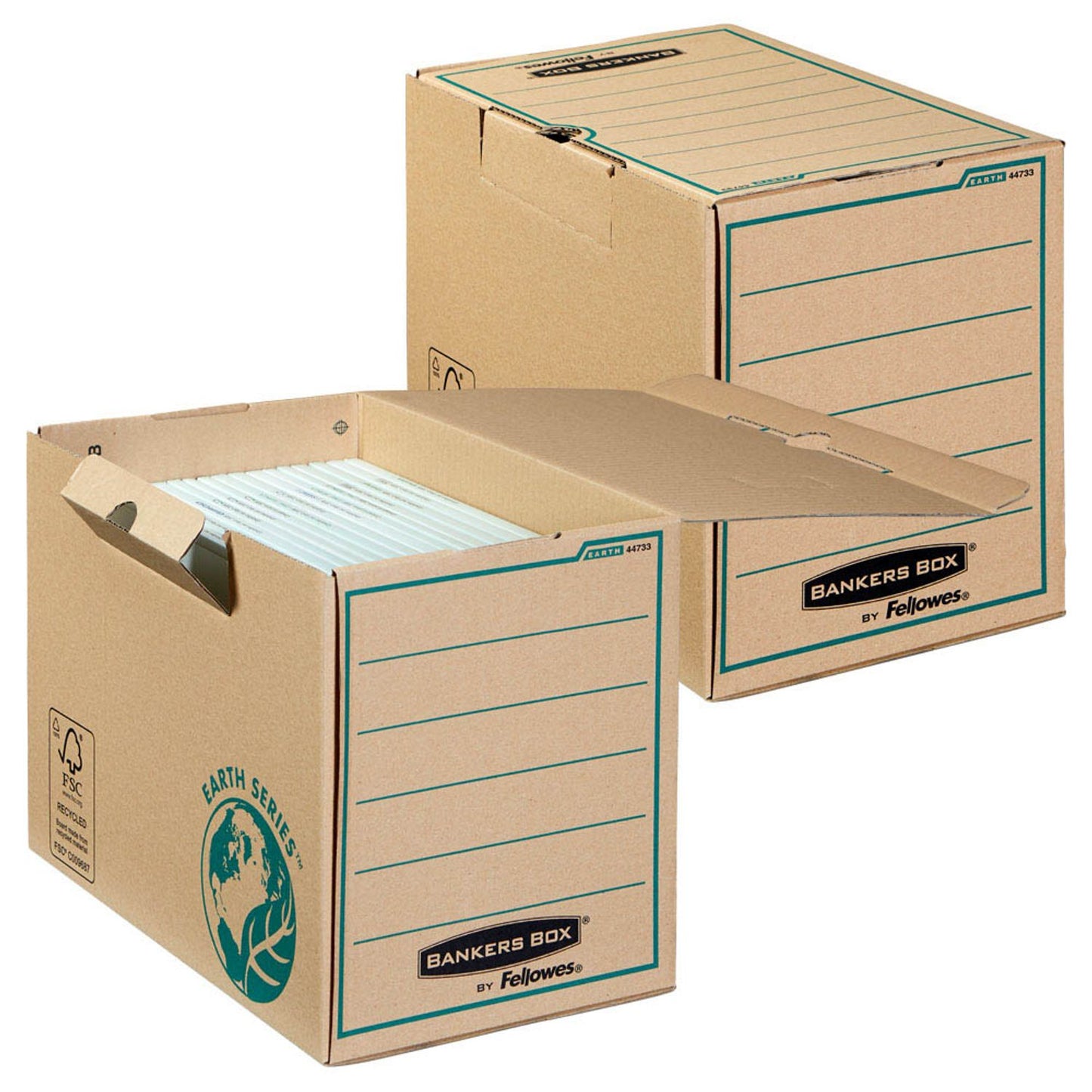 20 Bankers Box Archivboxen Bankers Box  Earth Series A4+ braun cm