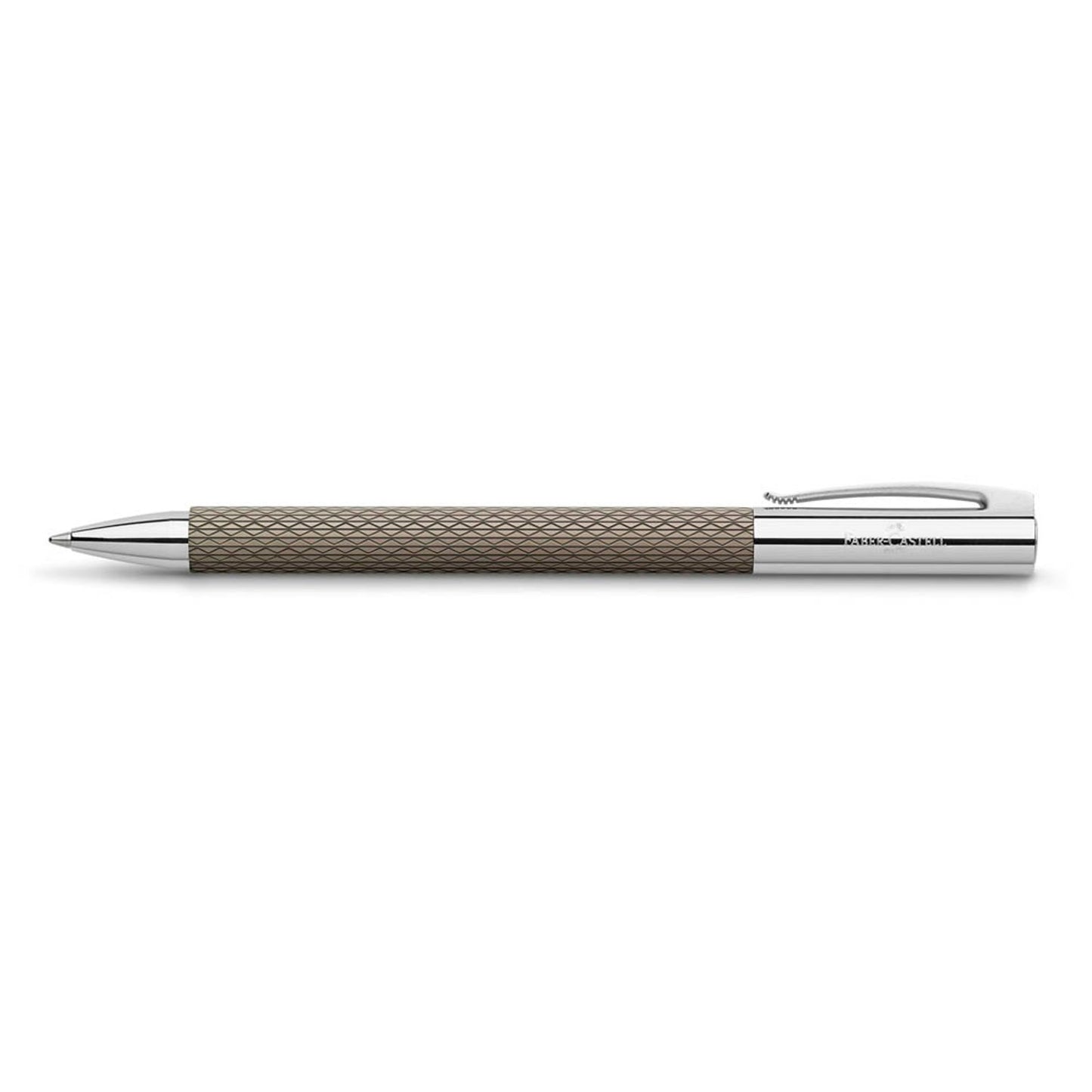 FABER-CASTELL Kugelschreiber AMBITION OpArt Black Sand schwarz, Schreibfarbe: schwarz | 147055